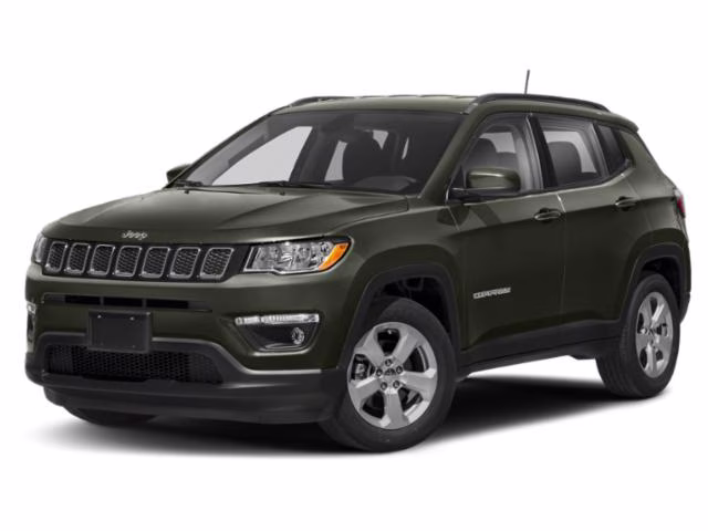 2018 Olive Green Pearlcoat Jeep Compass Latitude FWD SUV