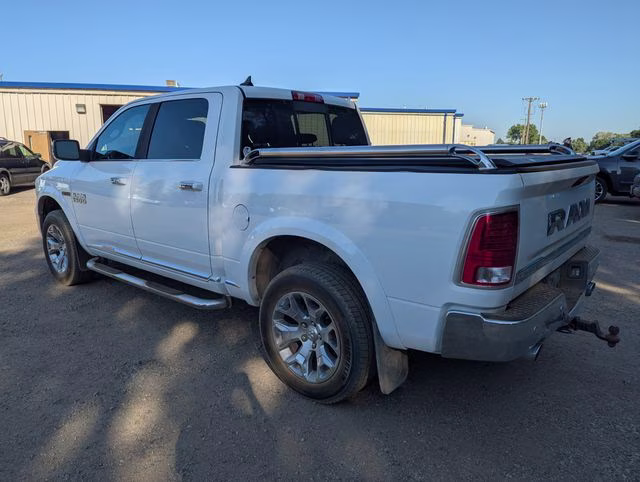 2016 Bright White Clearcoat Ram 1500 Laramie Longhorn 4X4 Truck