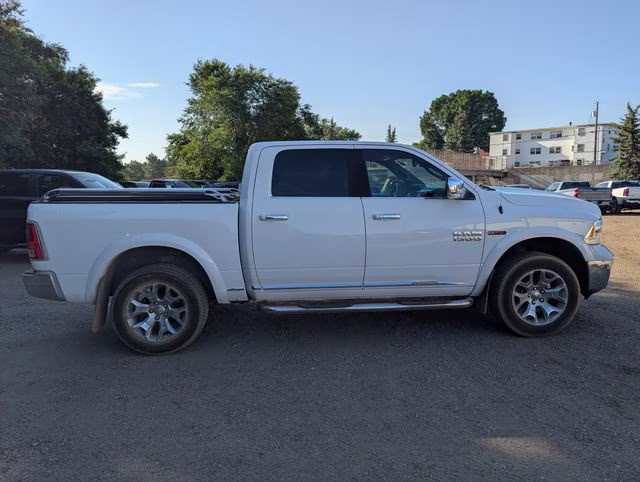 2016 Bright White Clearcoat Ram 1500 Laramie Longhorn 4X4 Truck