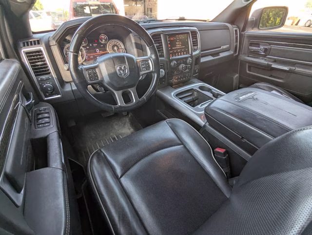 2016 Bright White Clearcoat Ram 1500 Laramie Longhorn 4X4 Truck