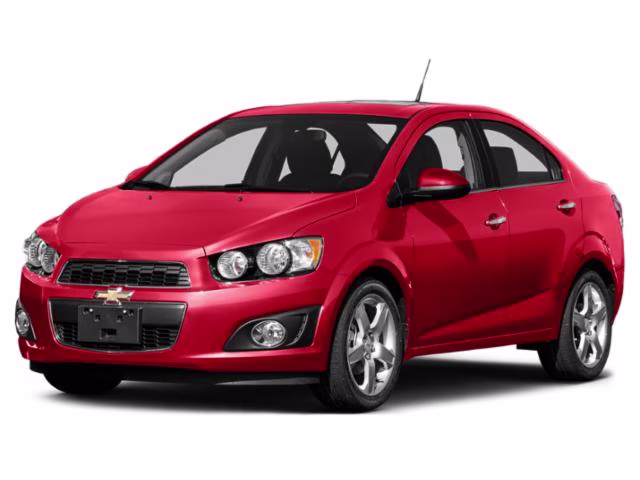 2015 Red Hot Chevrolet Sonic LT FWD Sedan