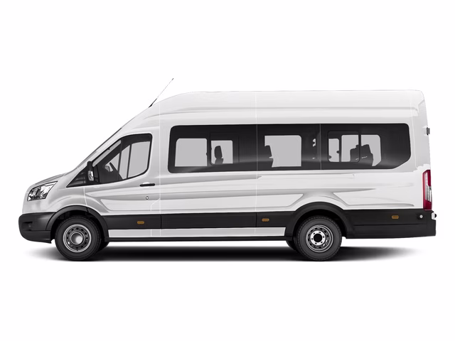2018 Oxford White Ford Transit-350 XLT 15 PASSENGER RWD Crossover