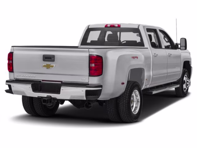 2015 Silver Ice Metallic Chevrolet Silverado 3500HD LTZ 4X4 Truck