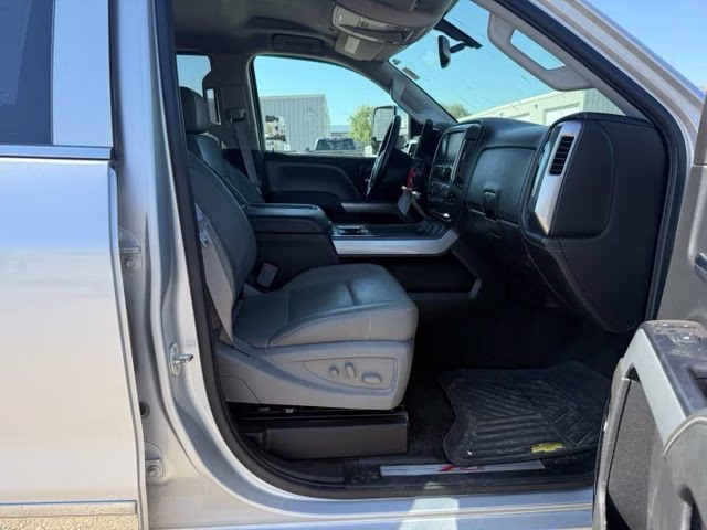 2015 Silver Ice Metallic Chevrolet Silverado 3500HD LTZ 4X4 Truck