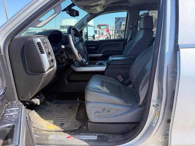 2015 Silver Ice Metallic Chevrolet Silverado 3500HD LTZ 4X4 Truck