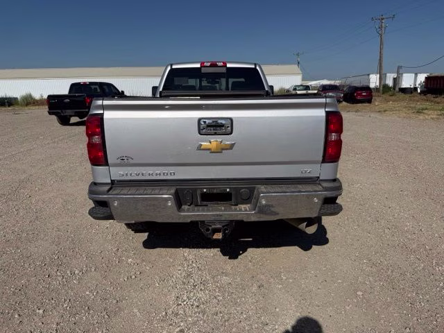 2015 Silver Ice Metallic Chevrolet Silverado 3500HD LTZ 4X4 Truck