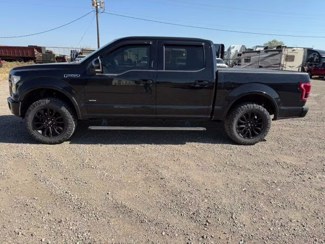 2016 Shadow Black Ford F-150 Lariat 4X4 Truck