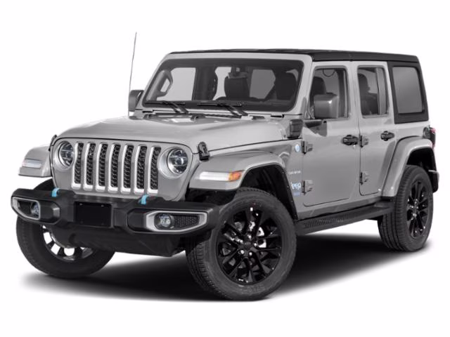 2023 Gray Clearcoat Jeep Wrangler Willys 4xe 4X4 SUV