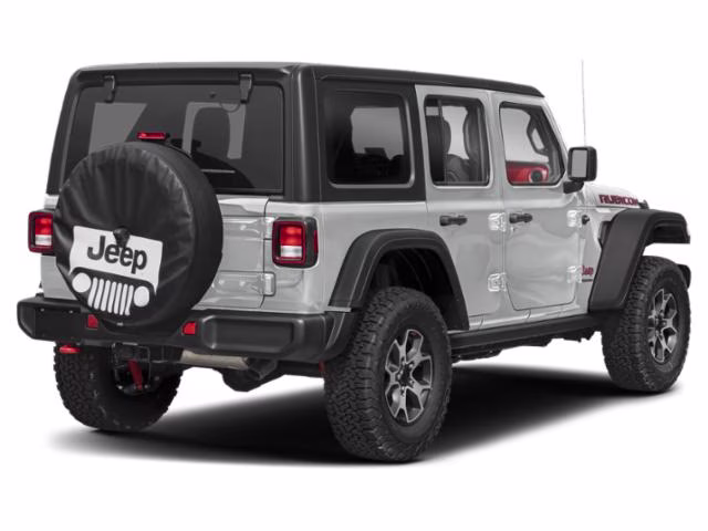 2023 Bright White Clearcoat Jeep Wrangler Rubicon 4X4 SUV