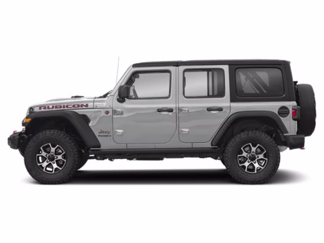 2023 Bright White Clearcoat Jeep Wrangler Rubicon 4X4 SUV
