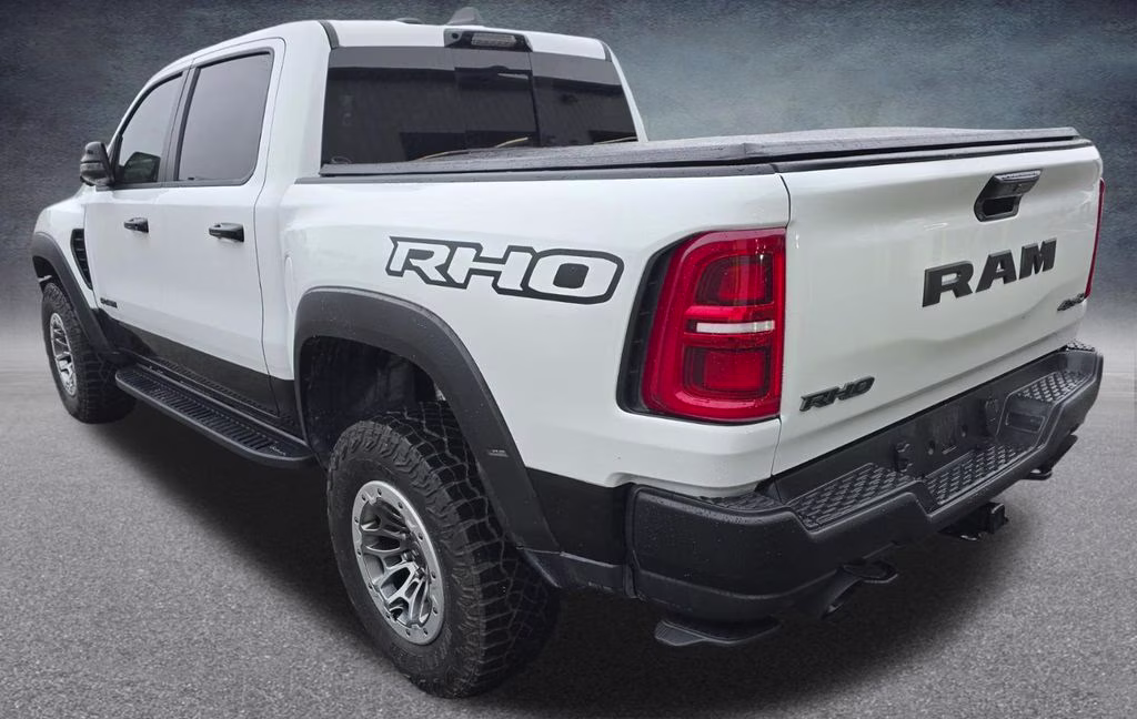 2025 Bright White Clearcoat Ram 1500 RHO 4X4 Truck