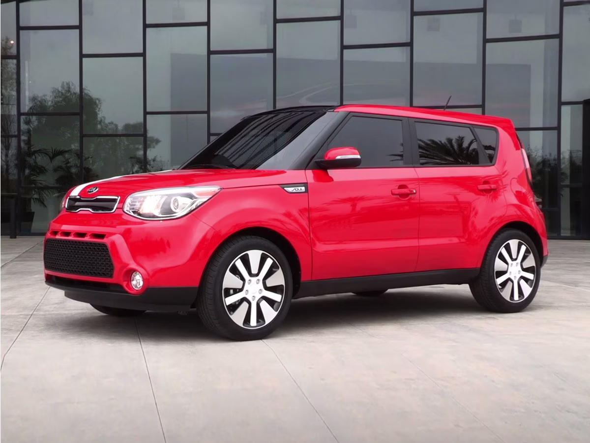 2016 Titanium Gray Kia Soul Plus FWD Hatchback