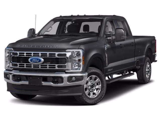 2025 Black Metallic Ford Super Duty F-350 DRW XLT 4X4 Truck