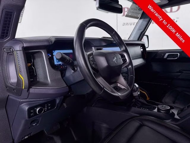 2024 Oxford White Ford Bronco Badlands 4X4 SUV