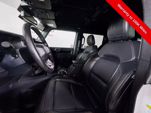 2024 Oxford White Ford Bronco Badlands 4X4 SUV