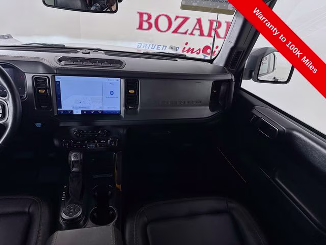 2024 Oxford White Ford Bronco Badlands 4X4 SUV