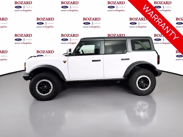 2024 Oxford White Ford Bronco Badlands 4X4 SUV