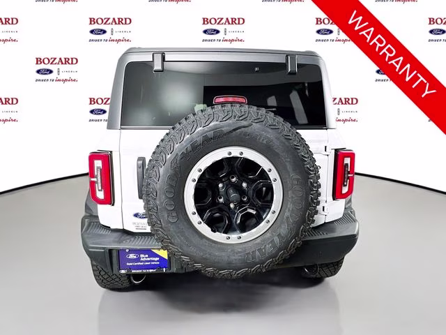 2024 Oxford White Ford Bronco Badlands 4X4 SUV