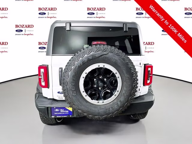 2024 Oxford White Ford Bronco Badlands 4X4 SUV