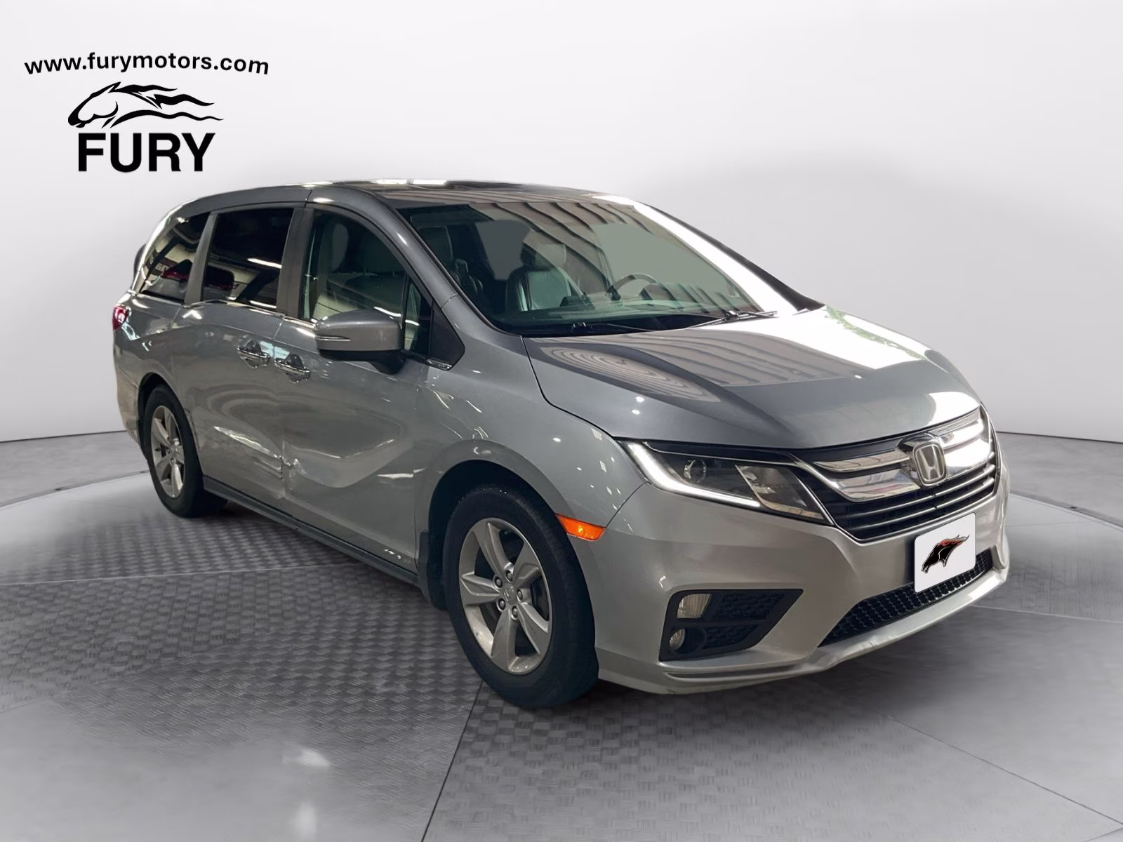 2018 Silver Honda Odyssey EX-L FWD Van