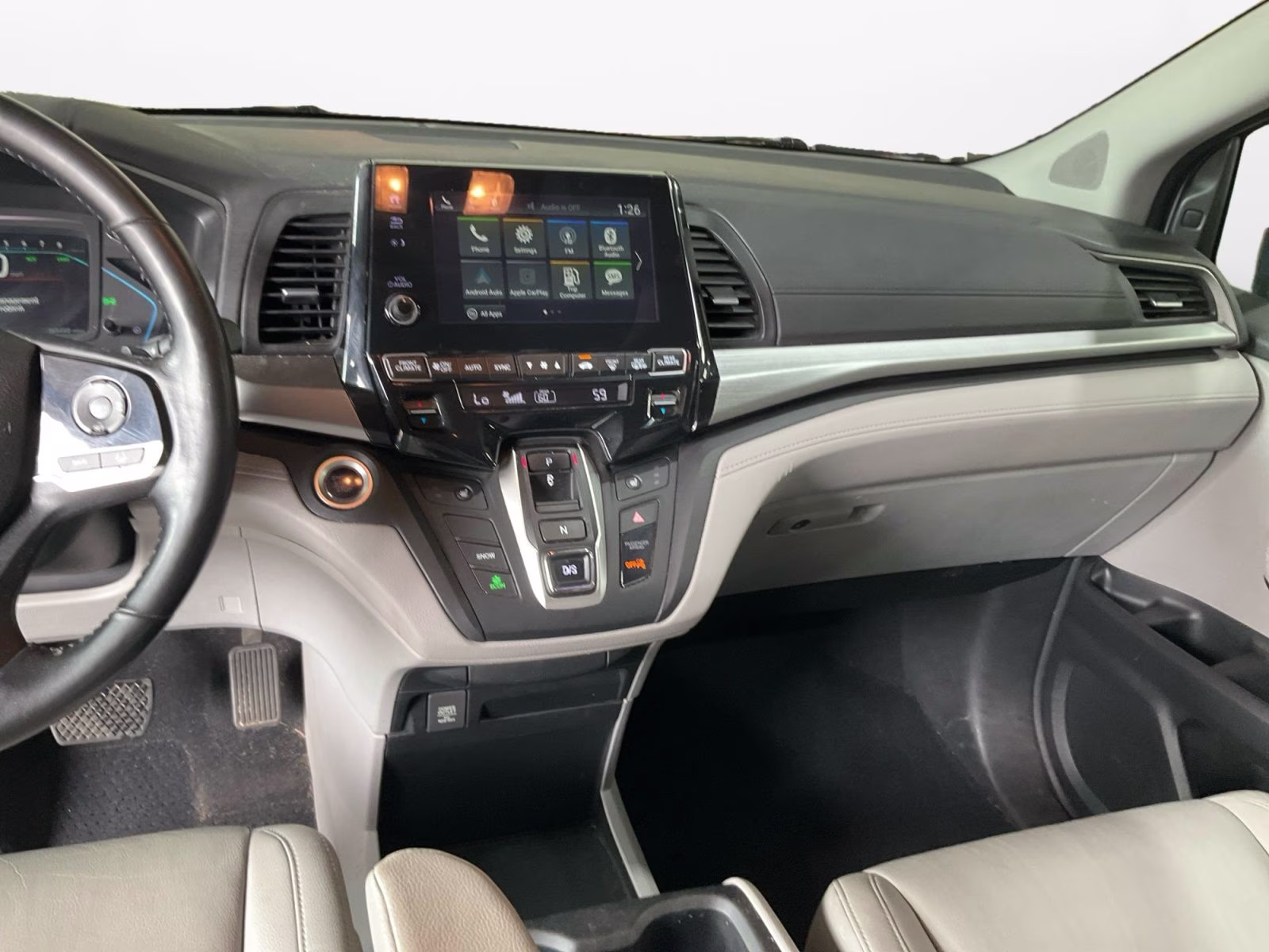 2018 Silver Honda Odyssey EX-L FWD Van
