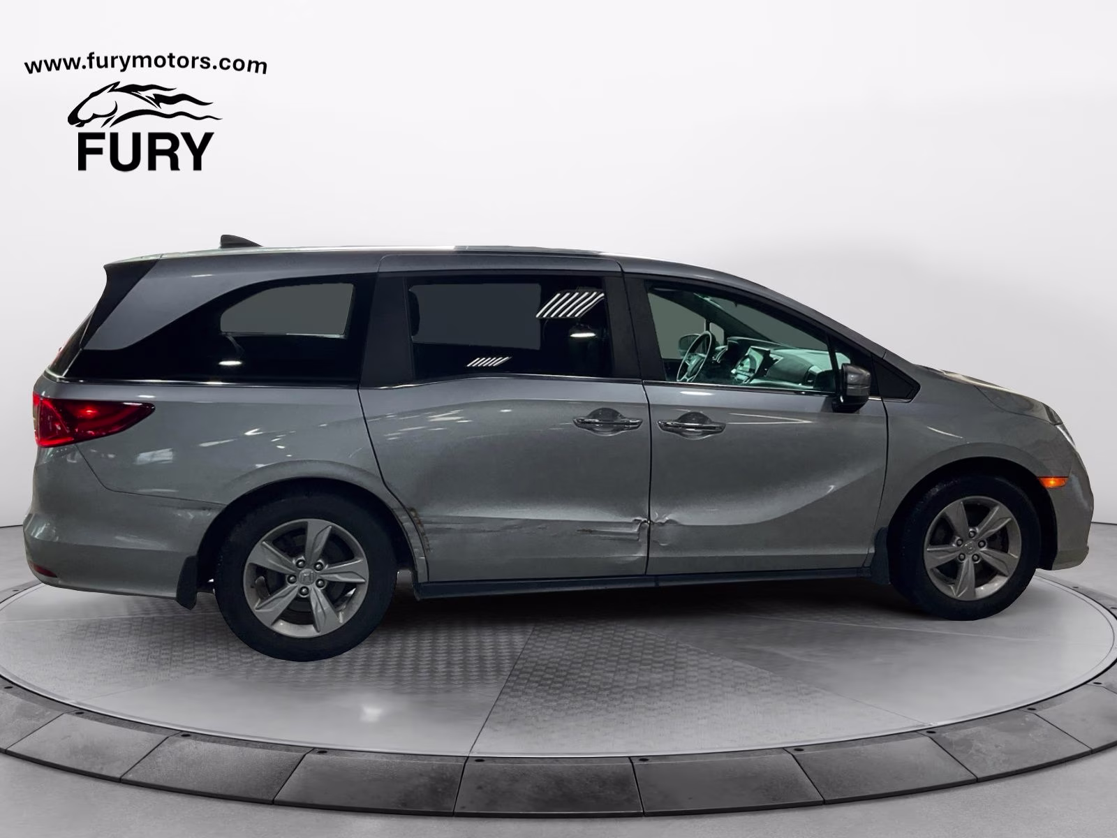 2018 Silver Honda Odyssey EX-L FWD Van