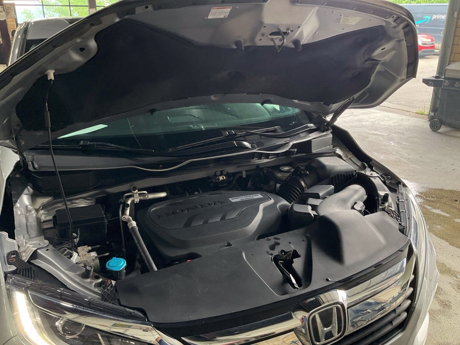 2018 Silver Honda Odyssey EX-L FWD Van