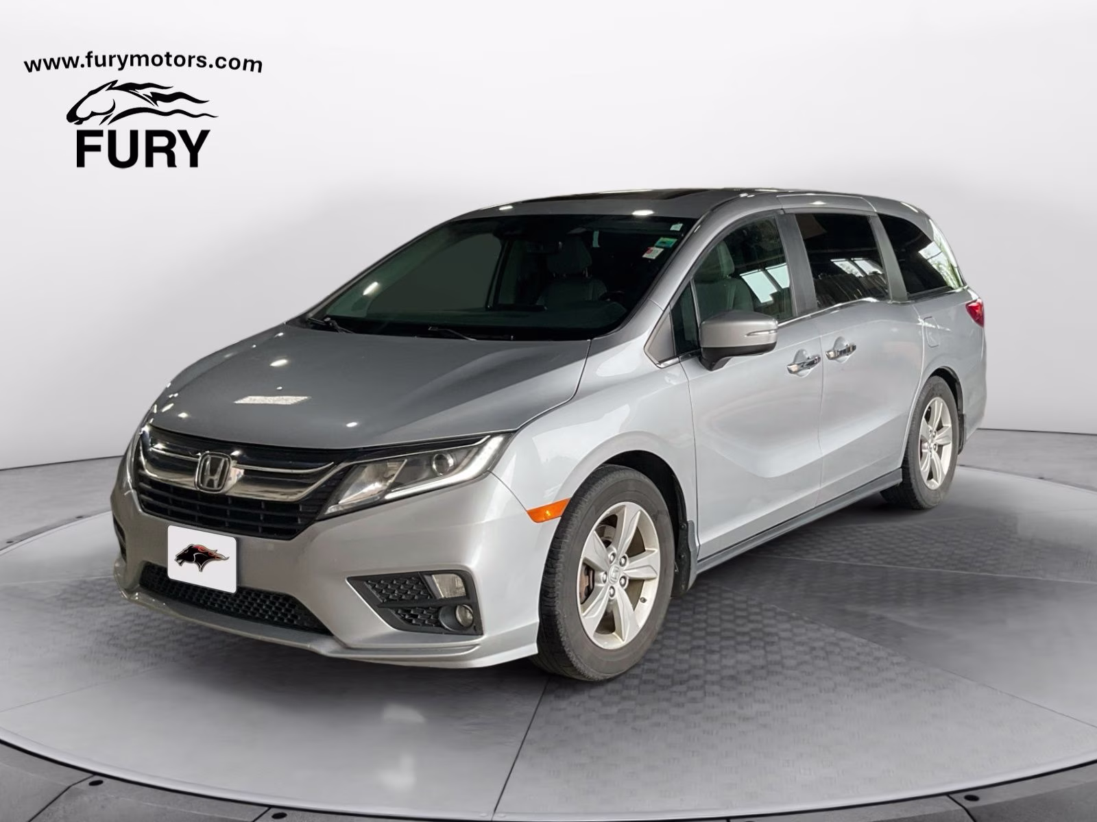 2018 Silver Honda Odyssey EX-L FWD Van