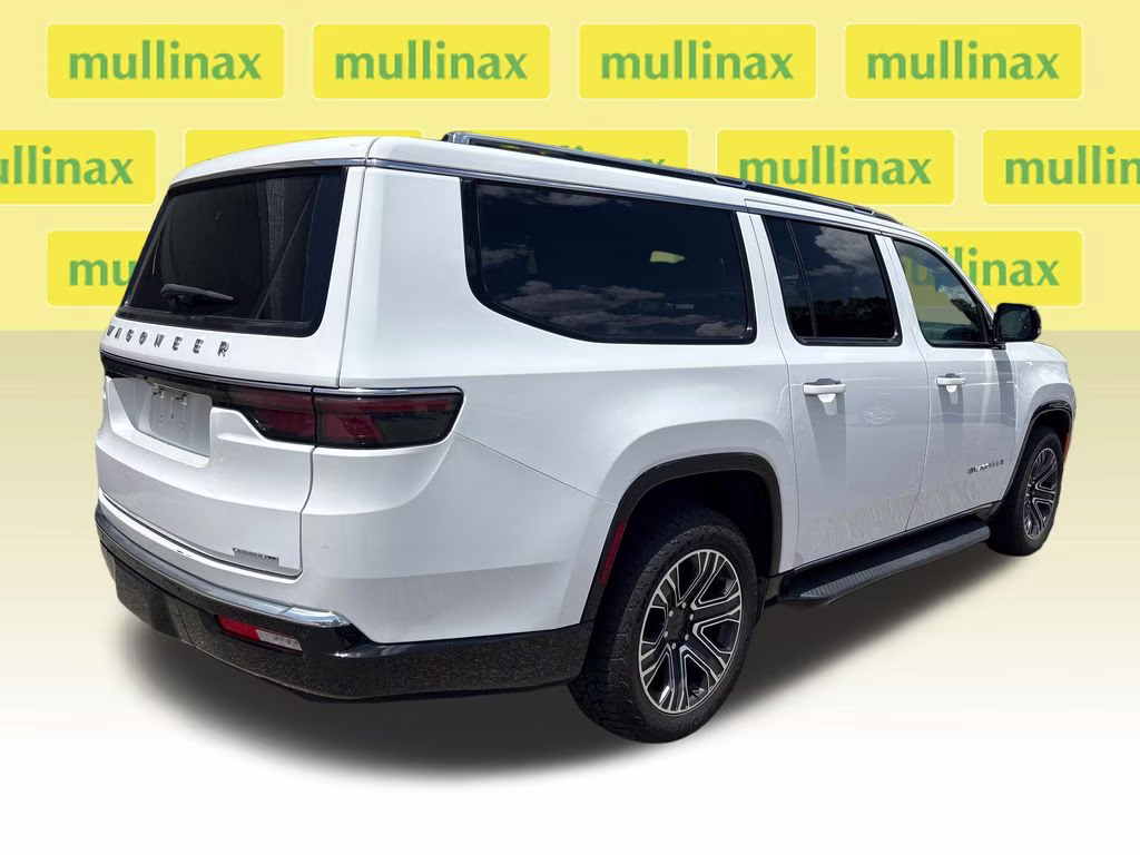 2024 Bright White Clearcoat Jeep Wagoneer L Series II RWD SUV