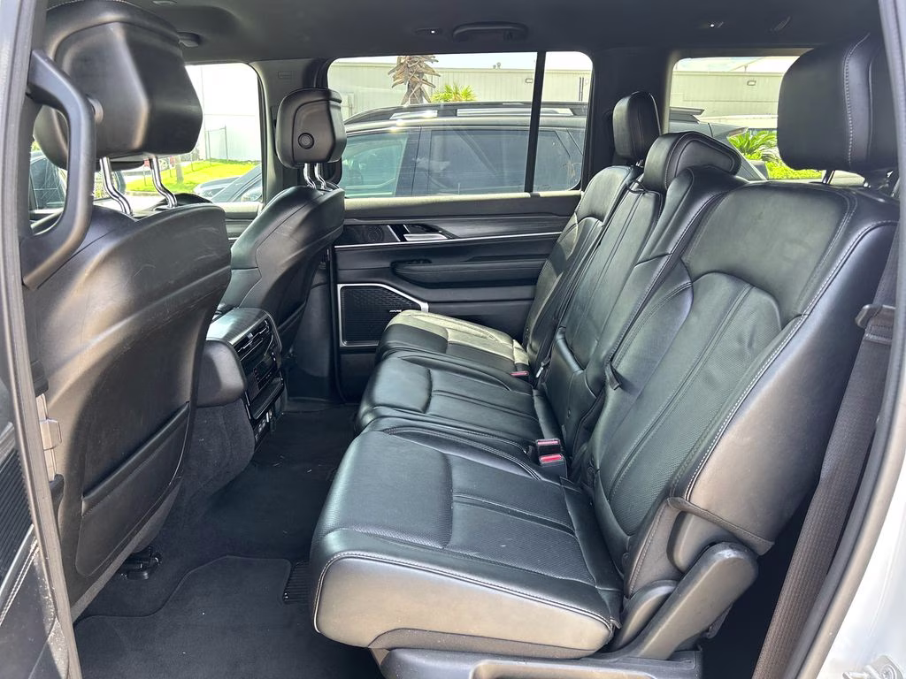 2024 Bright White Clearcoat Jeep Wagoneer L Series II RWD SUV
