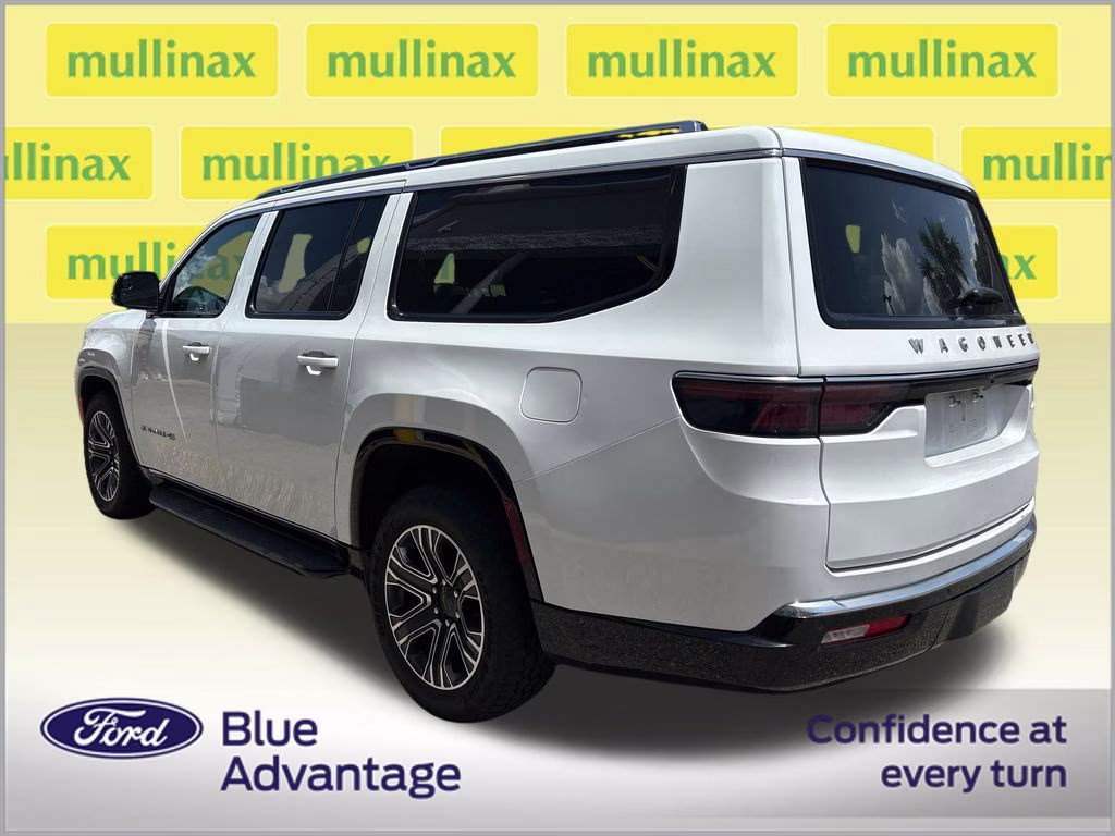 2024 Bright White Clearcoat Jeep Wagoneer L Series II RWD SUV