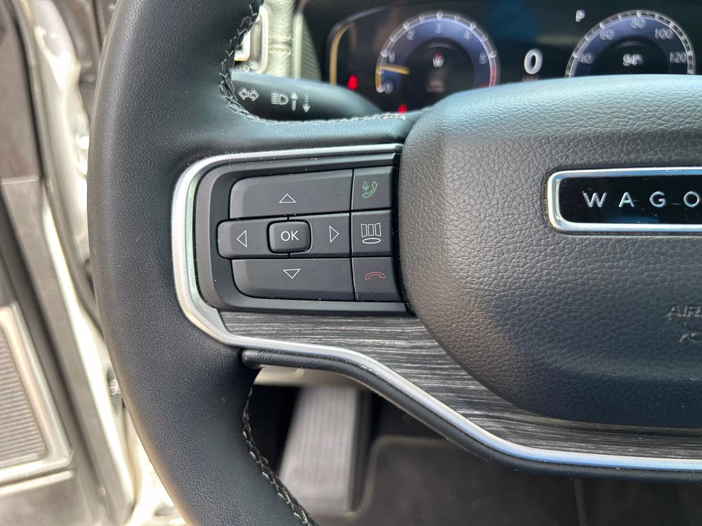 2024 Bright White Clearcoat Jeep Wagoneer L Series II RWD SUV