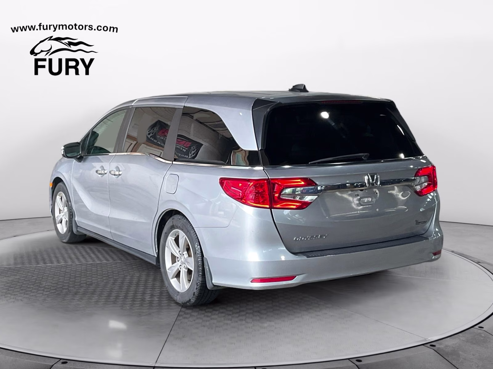 2018 Silver Honda Odyssey EX-L FWD Van