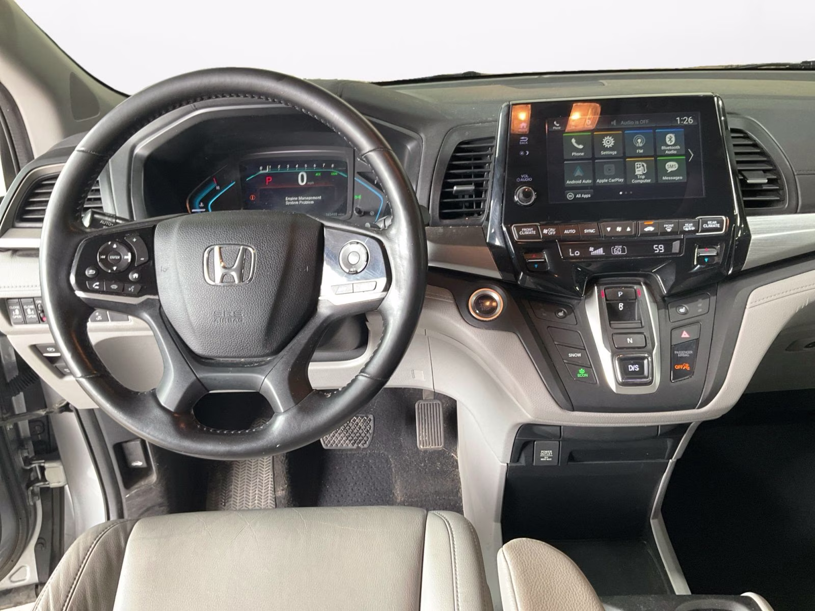2018 Silver Honda Odyssey EX-L FWD Van