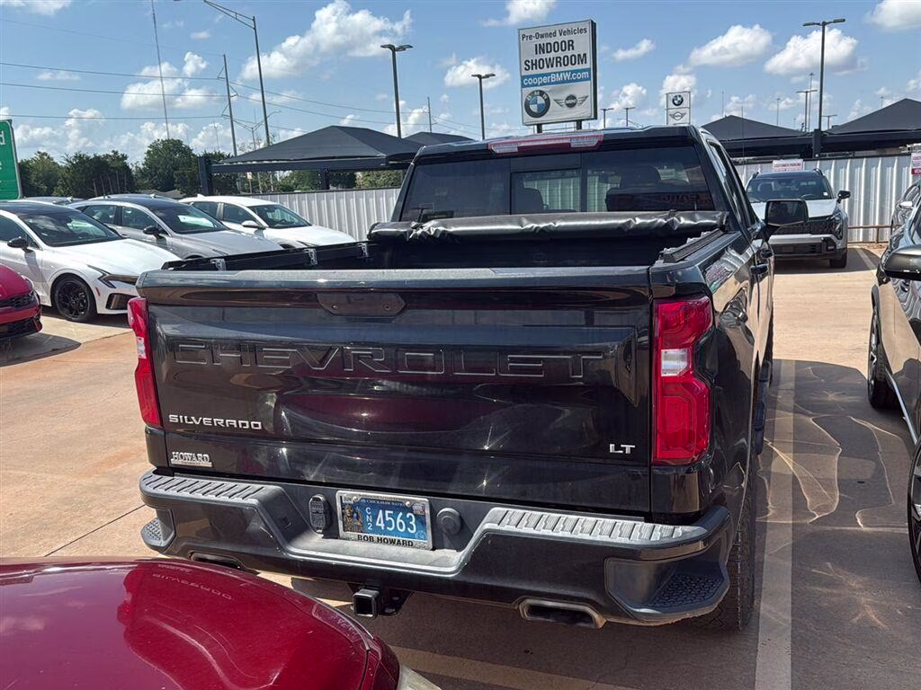 2021 Black Chevrolet Silverado 1500 LT Trail Boss 4X4 Truck