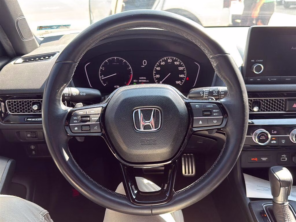 2024 Sonic Gray Pearl Honda Civic Hatchback Sport FWD Hatchback