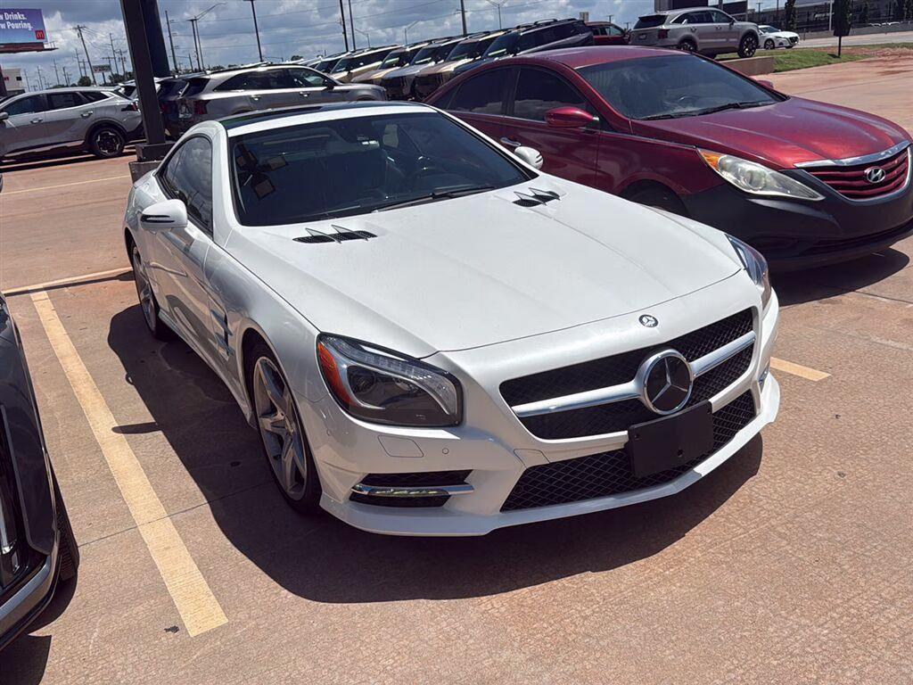 2016 WHITE Mercedes-Benz SL 400 CONVERTIBLE RWD