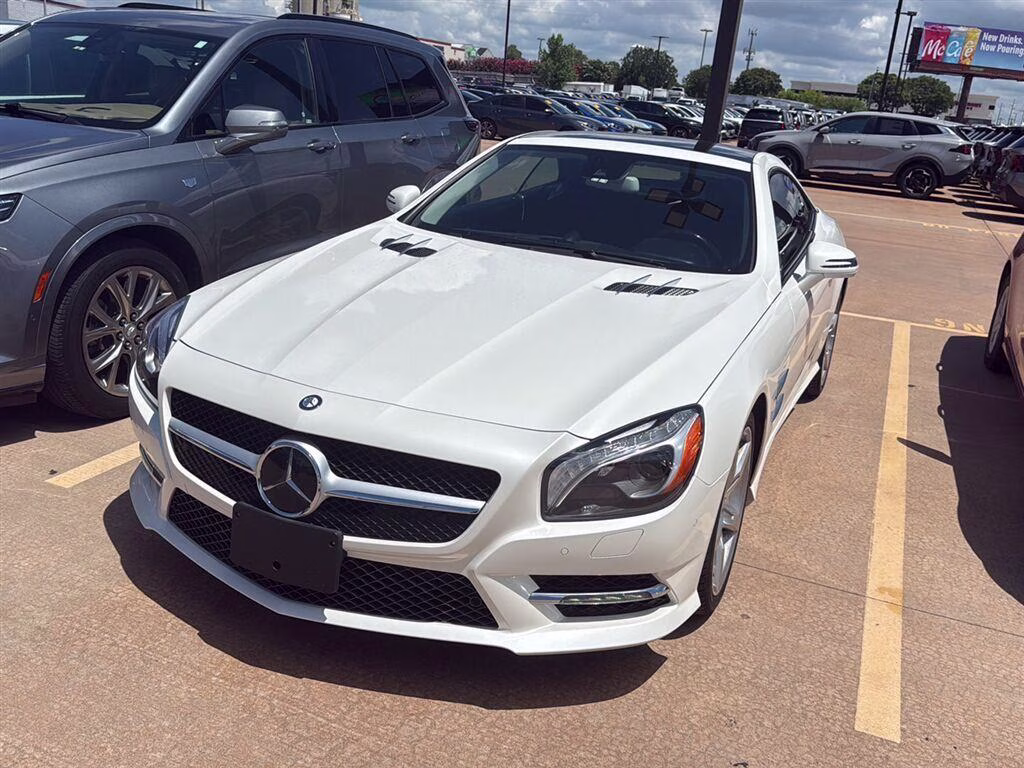 2016 WHITE Mercedes-Benz SL 400 CONVERTIBLE RWD