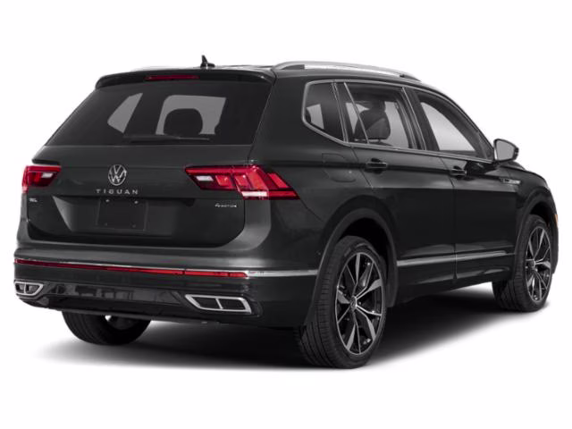 2023 Deep Black Volkswagen Tiguan 2.0T SEL R-Line AWD SUV