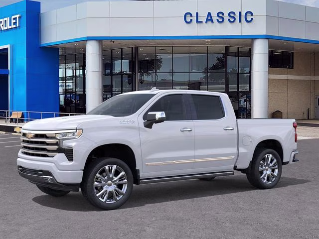 2026 Polar White Tricoat Chevrolet Silverado 1500 High Country 4X4 Truck