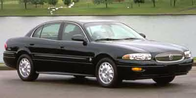 2001 White Buick LeSabre Custom FWD Sedan