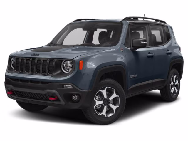 2021 Slate Blue Pearlcoat Jeep Renegade Trailhawk 4X4 SUV