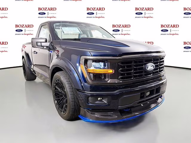 2025 Antimatter Blue Metallic Ford F-150 XL 4X4 Truck