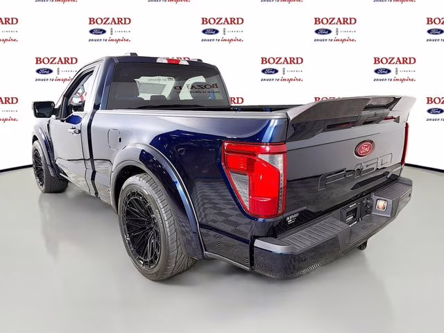 2025 Antimatter Blue Metallic Ford F-150 XL 4X4 Truck