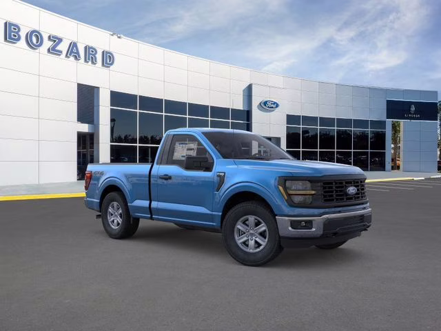 2025 Atlas Blue Metallic Ford F-150 XL 4X4 Truck