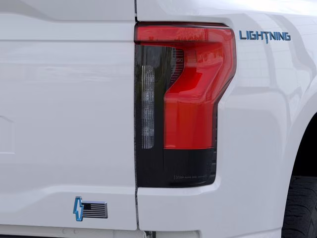 2025 Oxford White Ford F-150 Lightning XLT AWD Truck