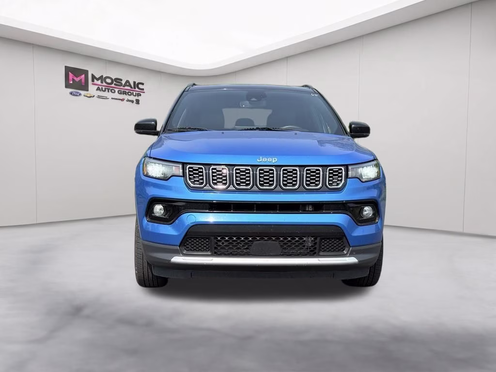 2024 Hydro Blue Pearlcoat Jeep Compass Limited 4X4 SUV