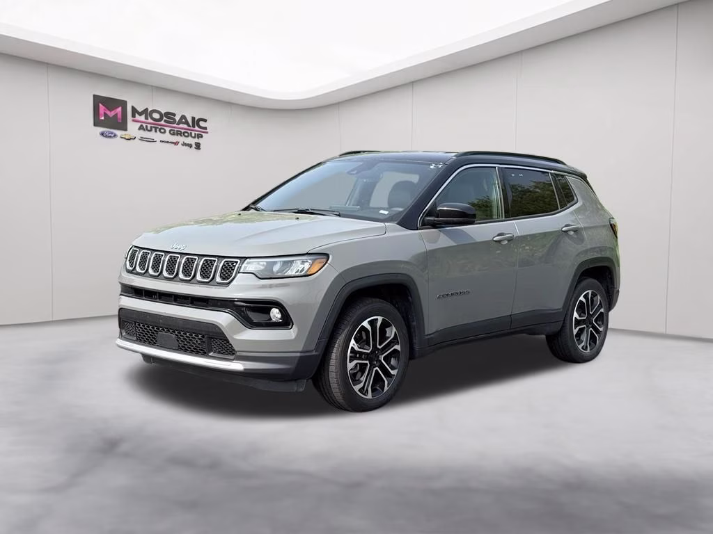 2024 Sting-Gray Clearcoat Jeep Compass Limited 4X4 SUV
