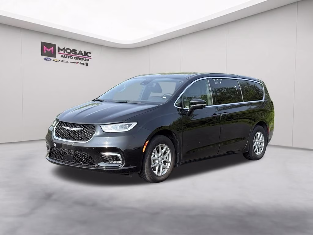 2025 Diamond Black Crystal Pearlcoat Chrysler Pacifica Select FWD Van