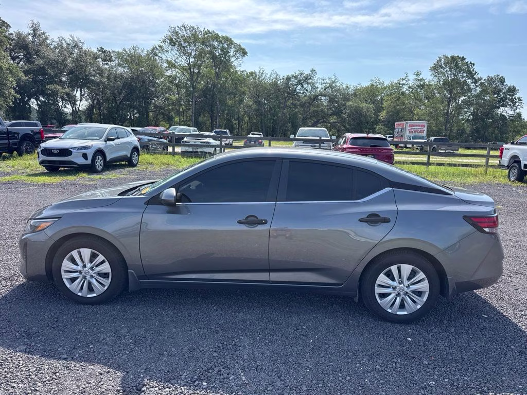 2025 Gun Metallic Nissan Sentra S FWD Sedan